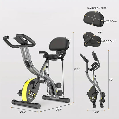 Multipurpose Exercise Bike w/ Dumbbells & Resistance Bands