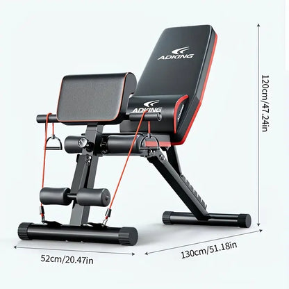 Foldable Dumbbell Stool & Adjustable Bench Press