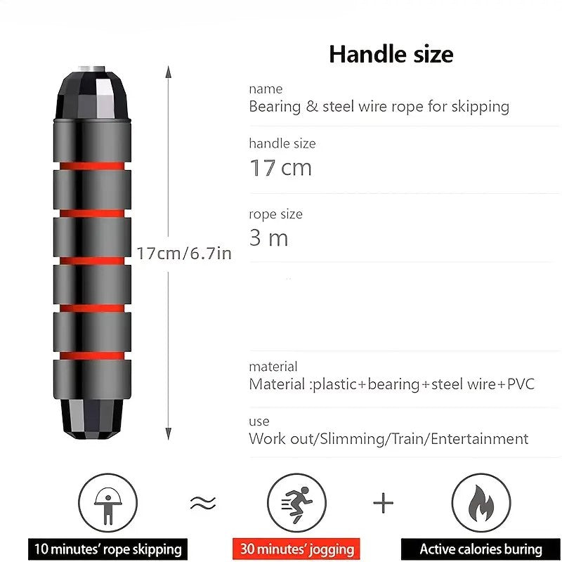 High-Speed Adjustable Jump Rope