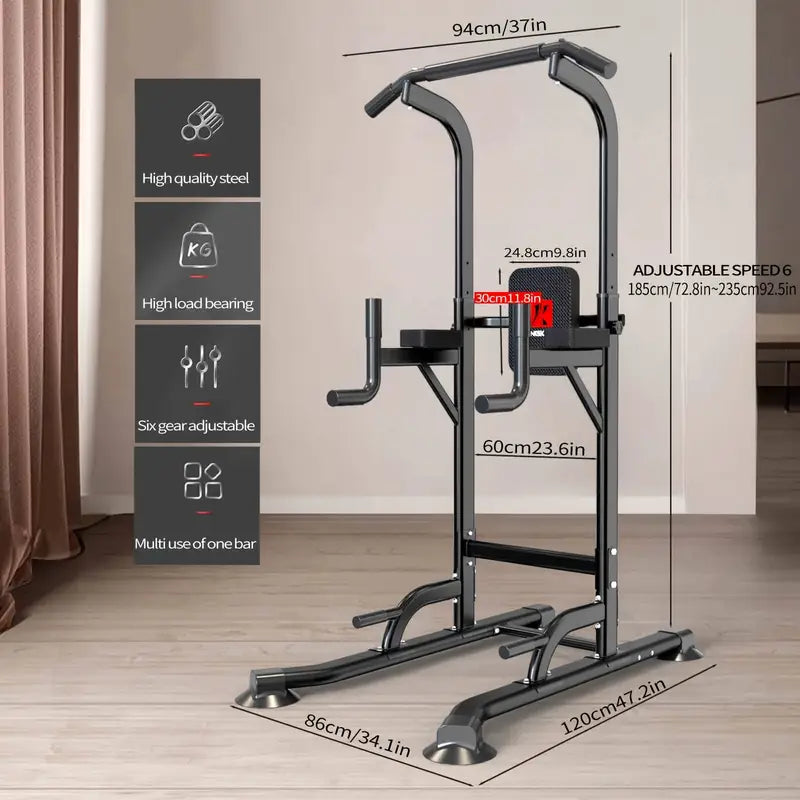 Multi-Functional Wall-Mounted Strength Training Station