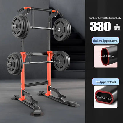 Multi-Functional Wall-Mounted Strength Training Station