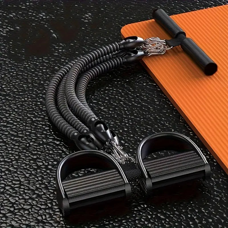 4-in-1 Resistance Band Set with Adjustable Tension