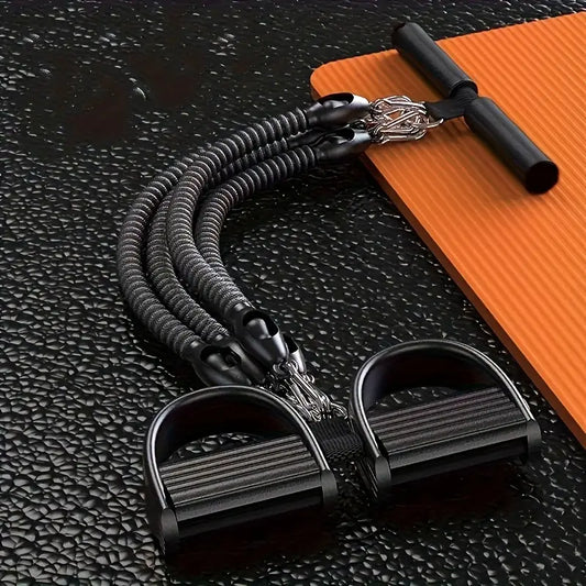 4-in-1 Resistance Band Set with Adjustable Tension