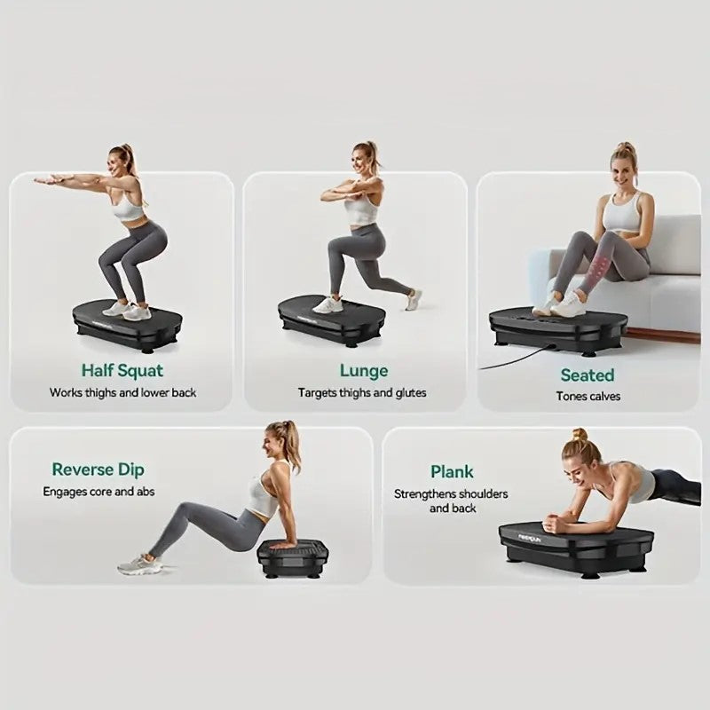 Multiuse Vibration Plate Exercise Machine