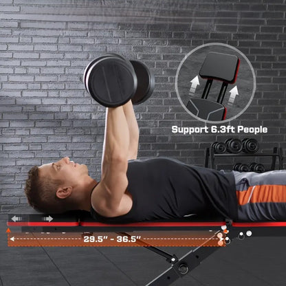 Adjustable Weight Bench Press for Full Body Workout